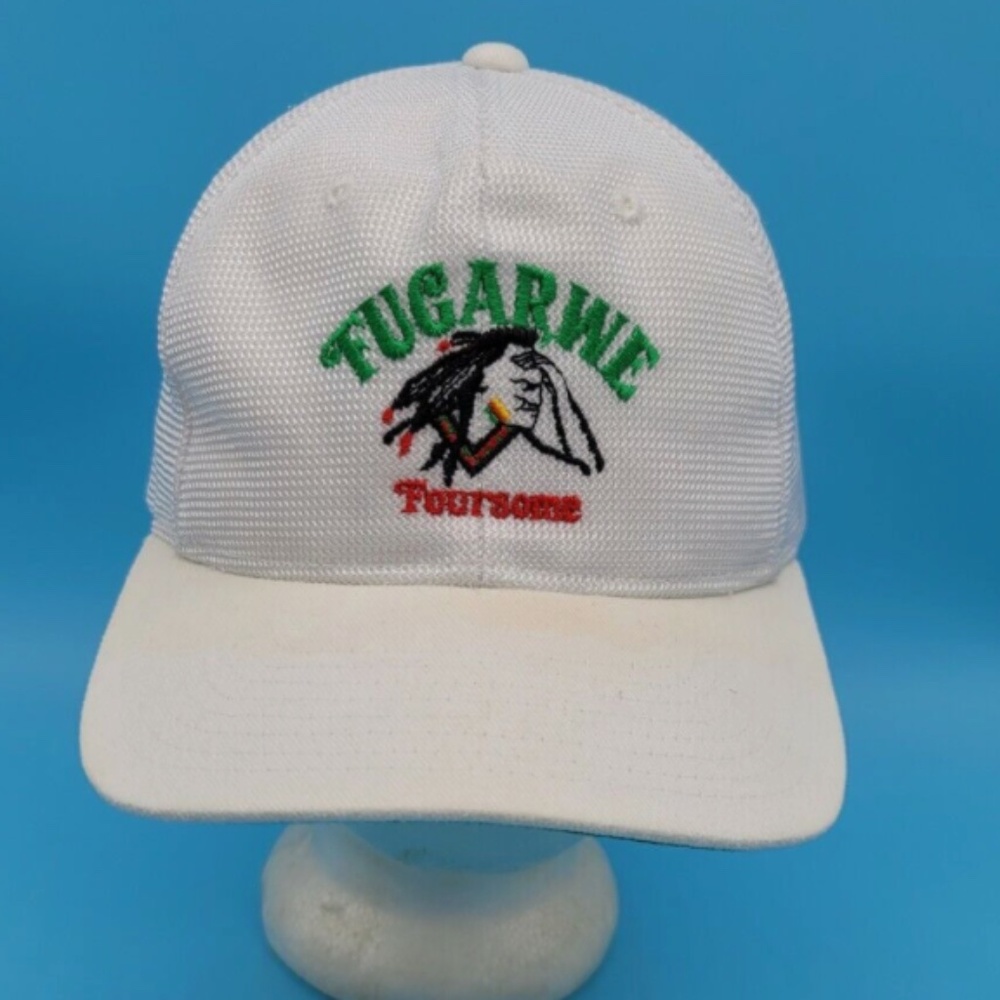 Vintage Fugarwe Fishing Foursome Hat Adjustable